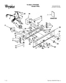 Washer/dryer control panel parts
