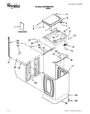 Top and cabinet parts