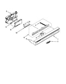 Control panel and latch parts