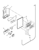 Dispenser front parts