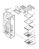 Freezer liner parts