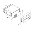 Top grille and unit cover parts