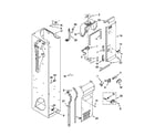 KitchenAid KSSC42FTS15 freezer liner and air flow parts diagram