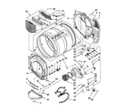 Whirlpool WGD9051YW1 bulkhead parts diagram