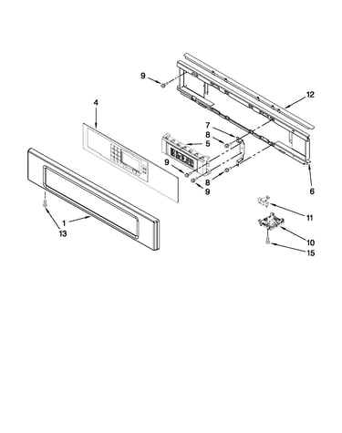 Control panel parts