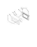 Microwave door parts