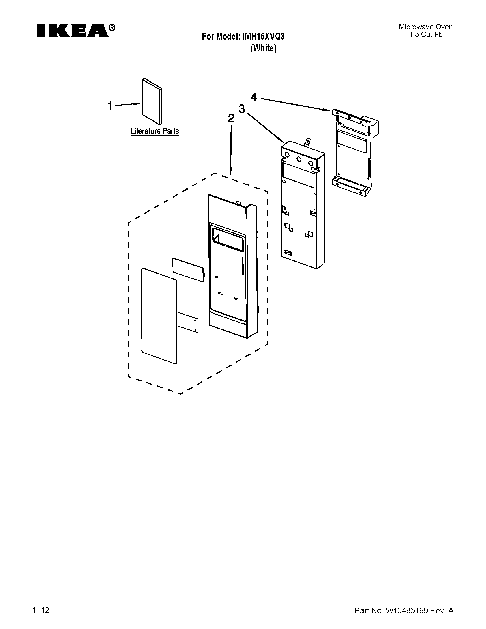 Control panel parts