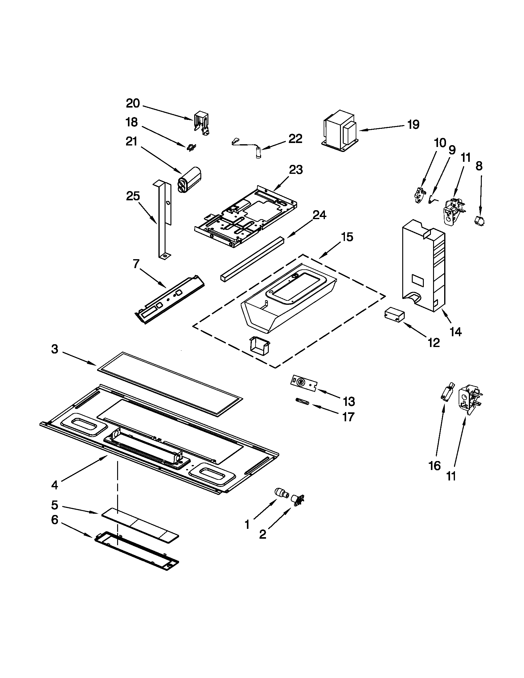 Interior and ventilation parts