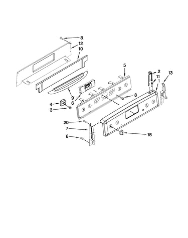 Control panel parts