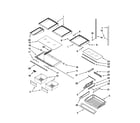 Maytag MFI2670XEM0 shelf parts diagram