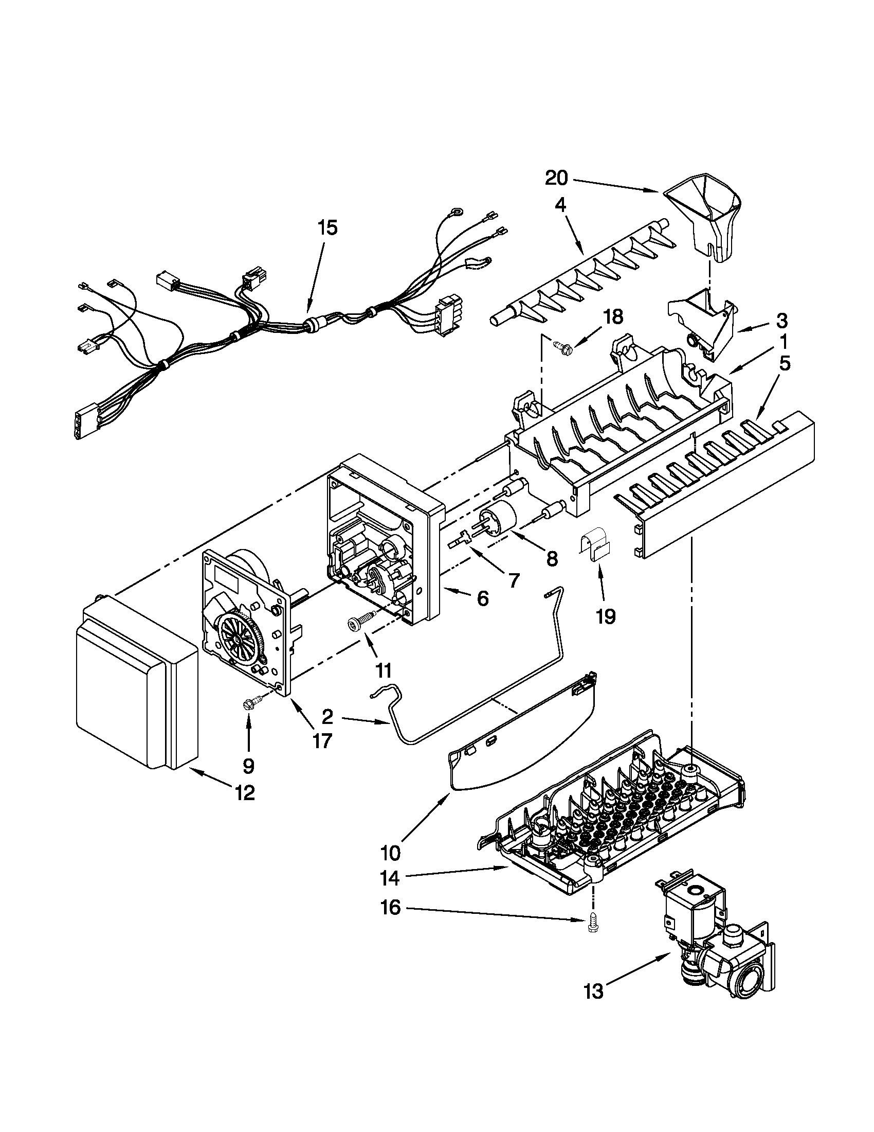 Icemaker parts