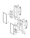Refrigerator door parts