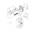 Maytag MFI2670XEB0 dispenser front parts diagram