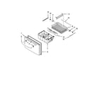 Maytag MFI2670XEM0 freezer door parts diagram