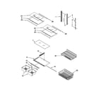 Amana ABB1921WEW1 shelf parts diagram