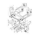 Maytag MGR7665WS2 manifold parts diagram
