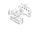 Maytag YMER5605YW1 control panel parts diagram