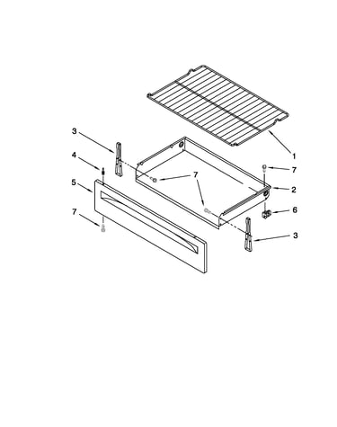 Drawer & broiler parts