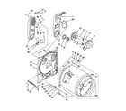Amana NGD4600YQ0 bulkhead parts diagram