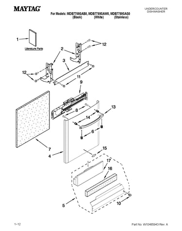 Door and panel parts