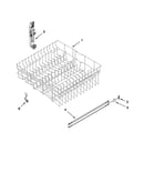 Upper rack and track parts
