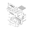 KitchenAid KDDC24CVS00 upper drawer parts diagram