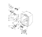 KitchenAid KBFS25EWMS1 refrigerator liner parts diagram