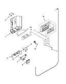 Dispenser front parts