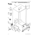 Whirlpool GSS26C4XXF02 cabinet parts diagram
