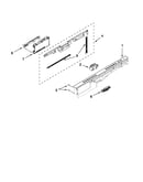 Control panel and latch parts