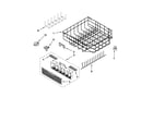 Whirlpool WDT770PAYB1 lower rack parts diagram
