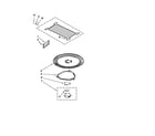 Whirlpool YMH2175XSS5 turntable parts diagram