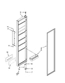 Freezer door parts