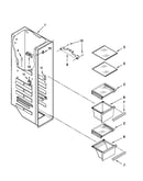 Freezer liner parts