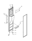 Freezer door parts