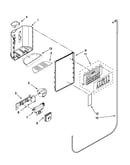 Dispenser front parts