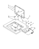 Washer top and lid parts