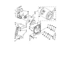 Roper RGD4640YQ0 bulkhead parts diagram