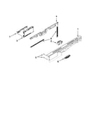 Control panel and latch parts