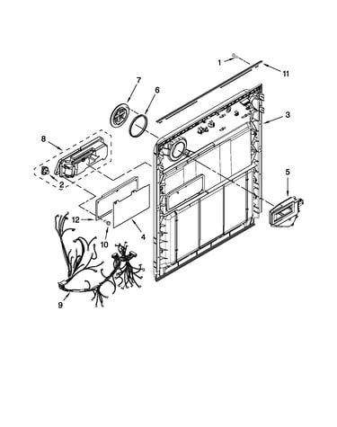 Inner door parts