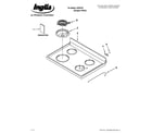 Inglis IVE30101 cooktop parts diagram