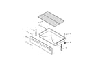 Inglis IVE30101 drawer & broiler parts diagram