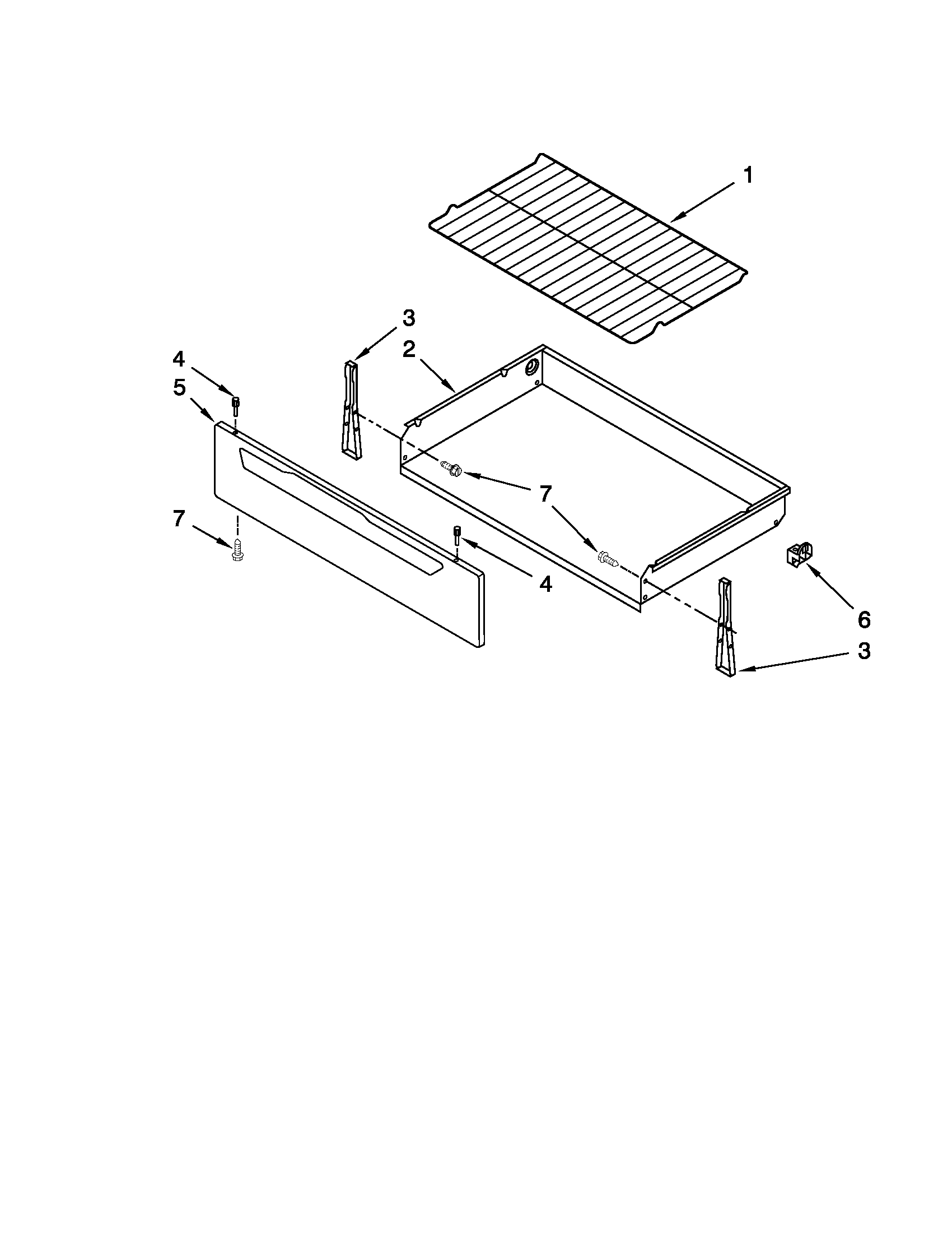 DRAWER & BROILER PARTS