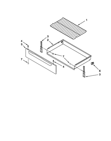 Drawer & broiler parts