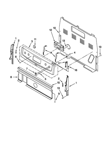Control panel parts