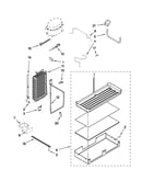 Lower unit and tube parts