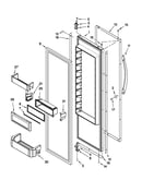 Refrigerator door parts