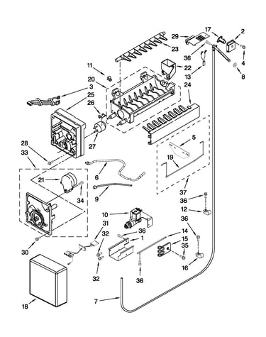 Icemaker parts