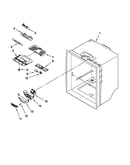 Refrigerator liner parts