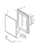 Refrigerator door parts